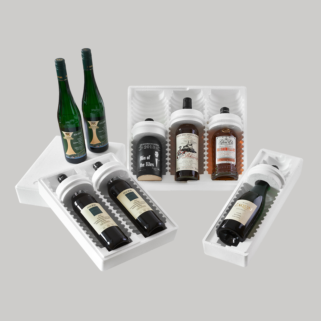 Auswahl verschiedener EPS-Vario-Verpackungen